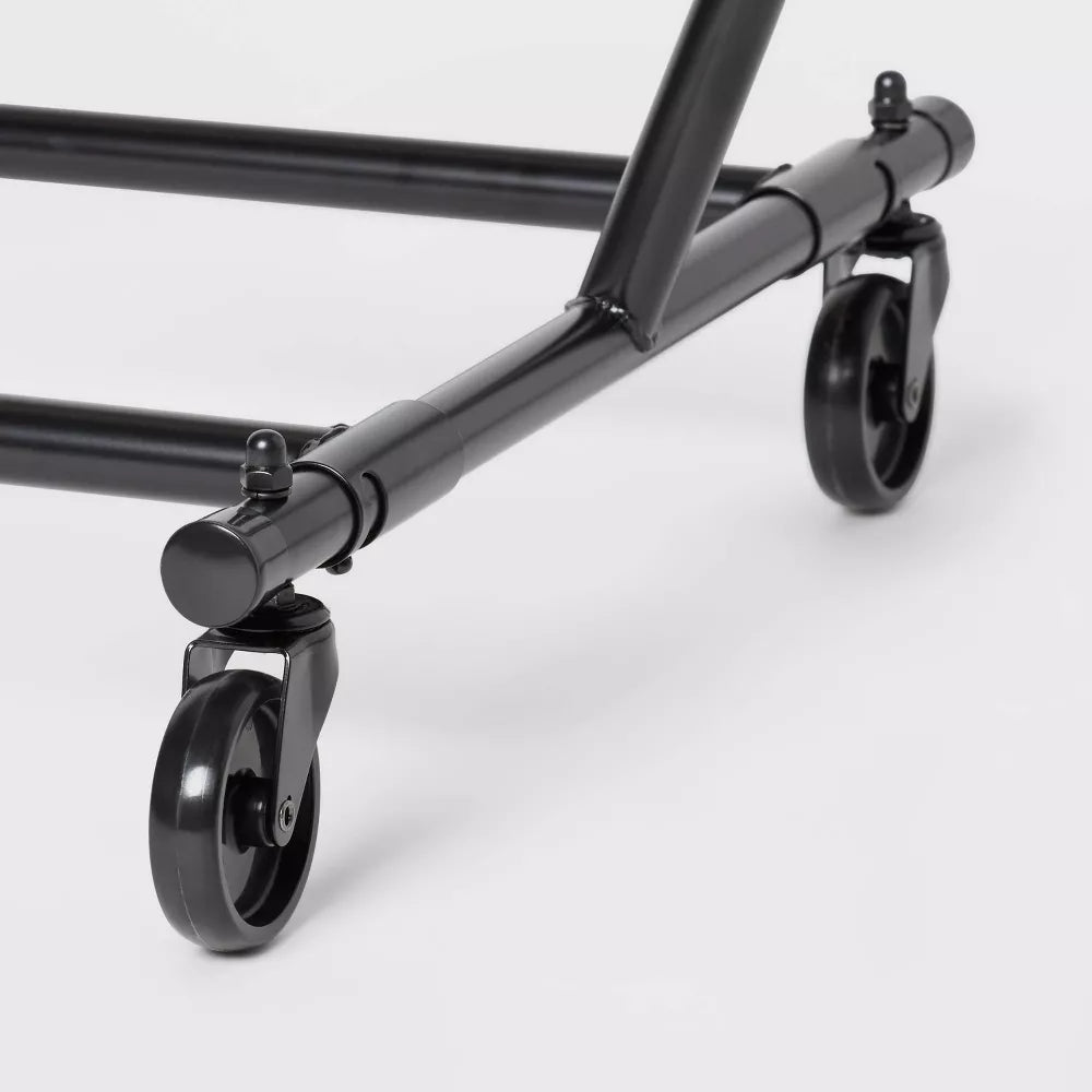 Heavy Duty Rolling Clothes Stand