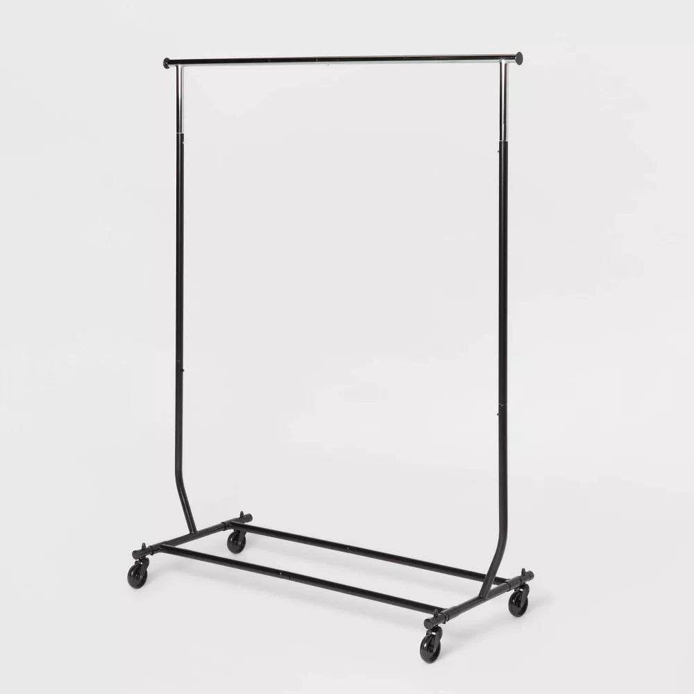 Heavy Duty Rolling Clothes Stand